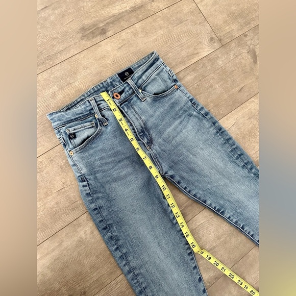 AG Adriano Goldschmied Farrah Skinny Ankle Denim Jeans Raw Hem 23R Women’s 
euc - Picture 3 of 10